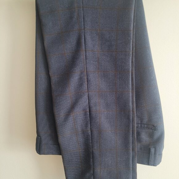 navy blue suit with italian wool - Picture 3 of 14